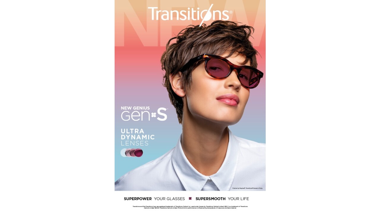 Transitions® GEN S™  passen sich ultra-schnell an wechselnde Lichtverhältnisse an und bieten ein perfektes Seherlebnis.