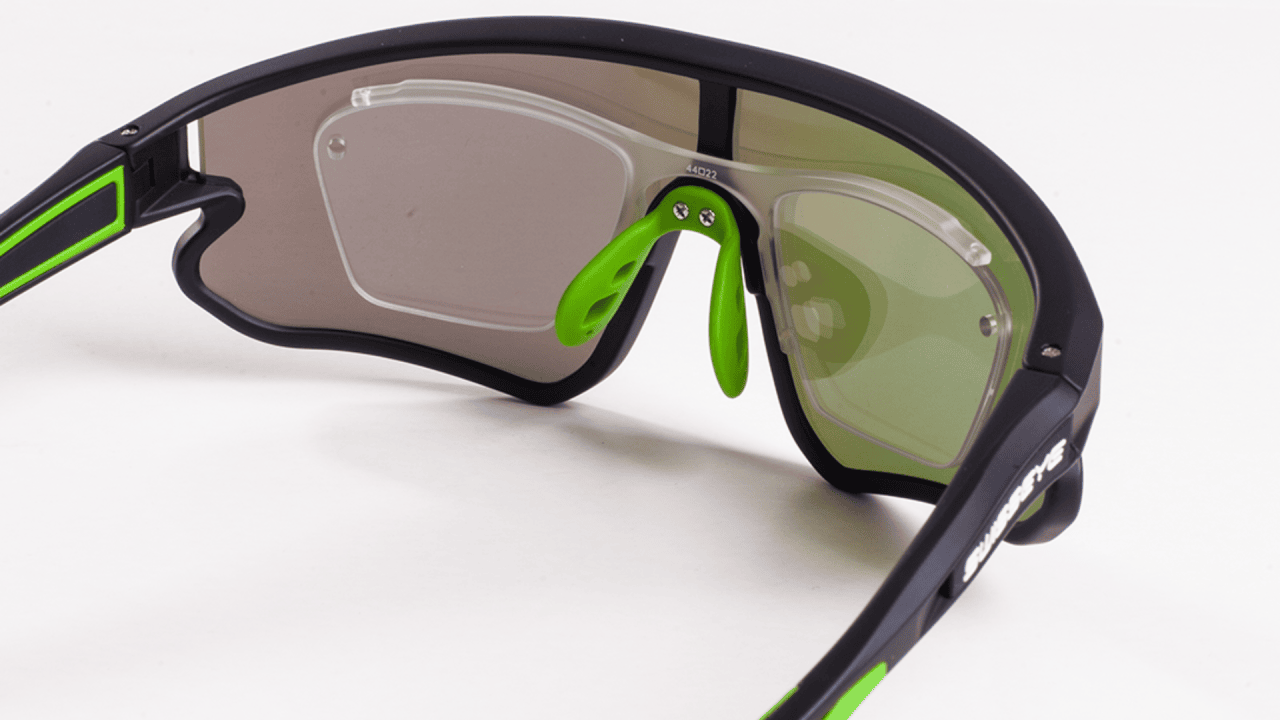 sports glasses Hurricane with RX clip in prescription 