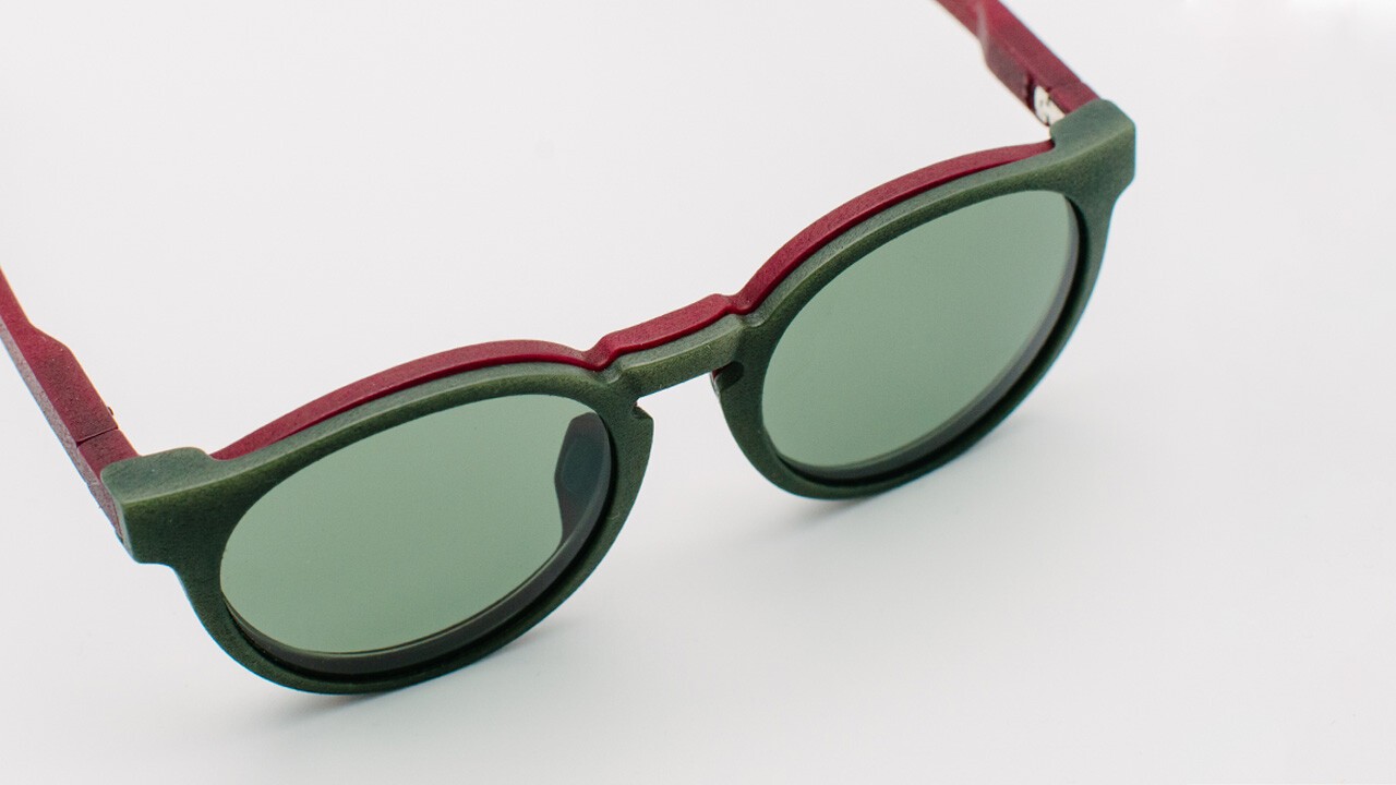 Clip-on SUSE in Smoky Olive + Fassung SUSE in Raspberry Sorbet