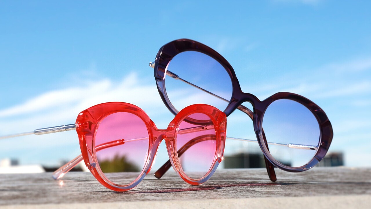 OPTISWISS | Frames with coloured lenses by Francois Pinton